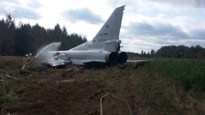 Шайковка ту 22м3 авария