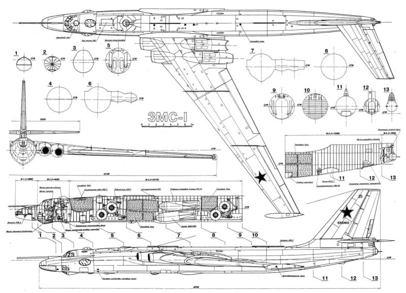 Ту-22м3 схема