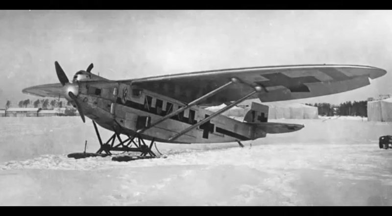 Санитарный самолёт с-2 "СССР-к790"