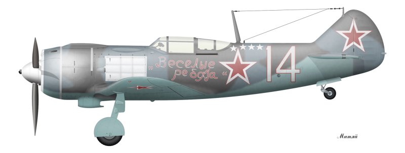 Советский истребитель ла-5фн