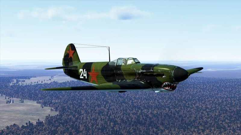 Як-1б истребитель