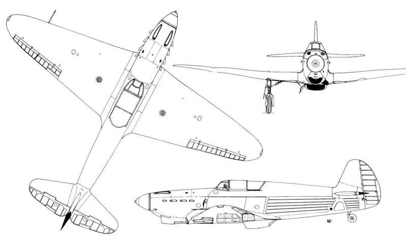 Як-1 чертежи