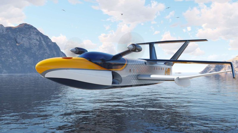 Экраноплан а-050 «Чайка»
