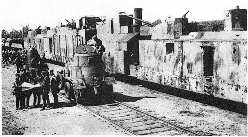 Бронепоезда РККА 1941