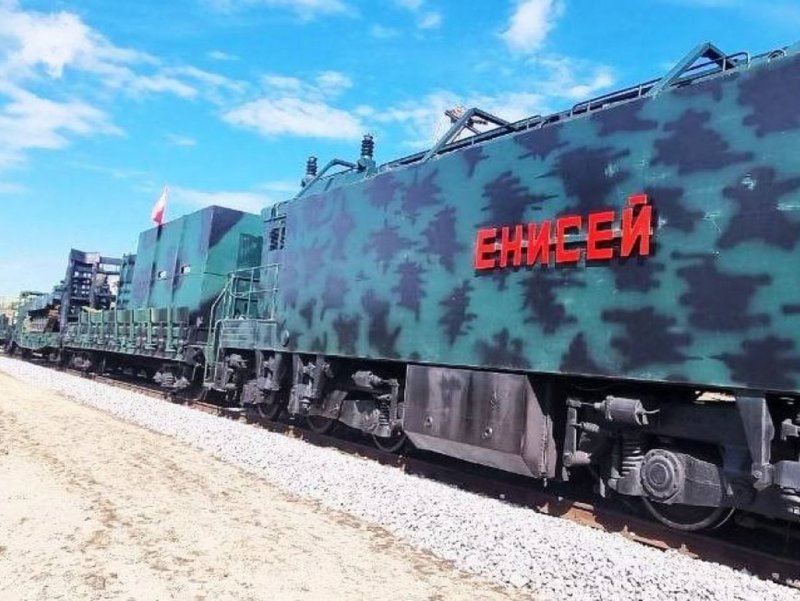 Бронепоезд Енисей на Украине