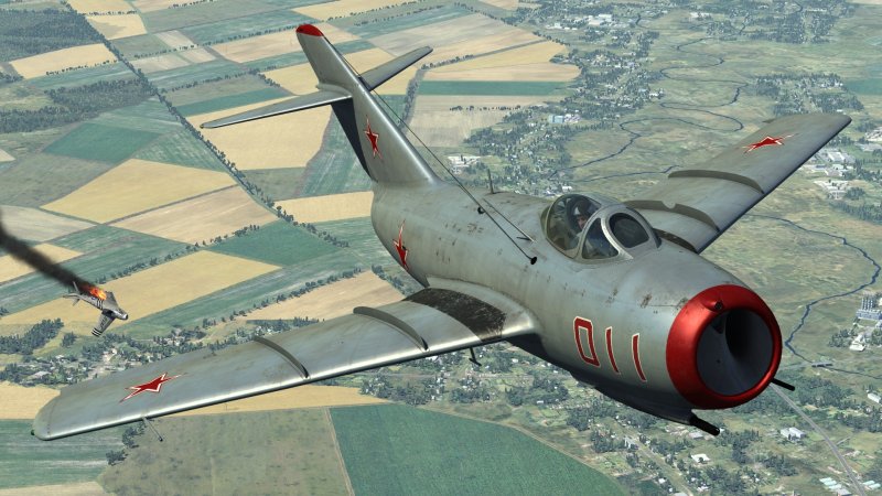 Самолёт миг-15бис