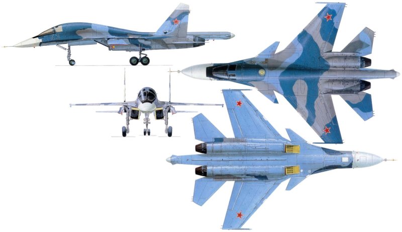 Окраска Су 34