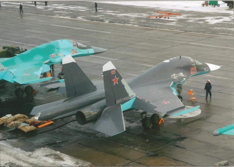 Су 34 борт
