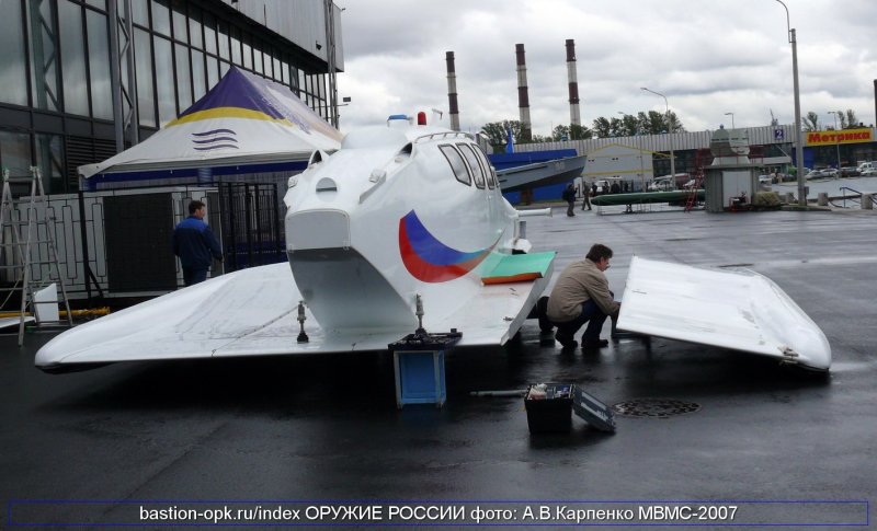 Морской пассажирский экраноплан «Акваглайд-5» на МВМС-2007