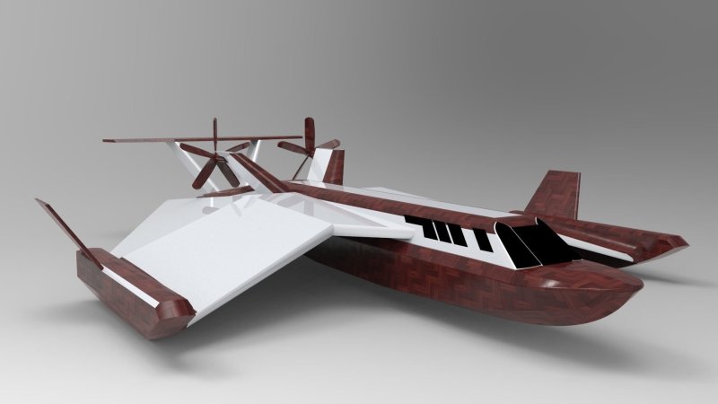 Экраноплан а-050 «Чайка»