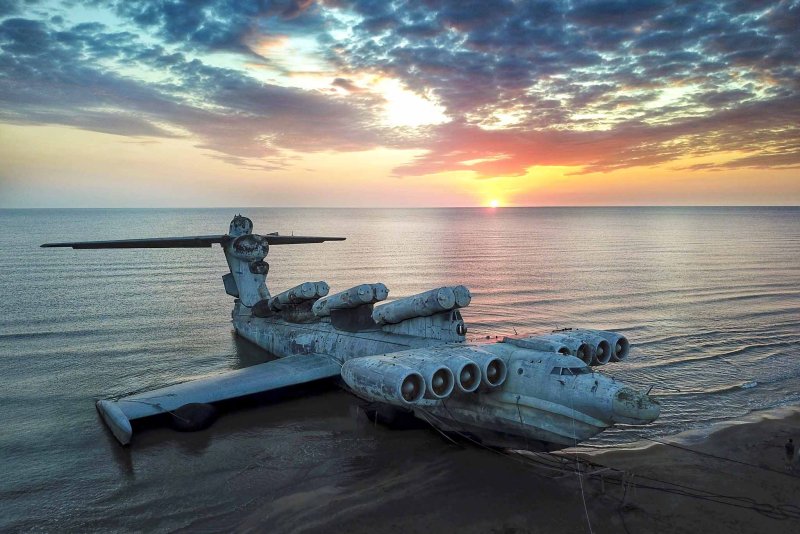 Каспий монстр экраноплан Лунь