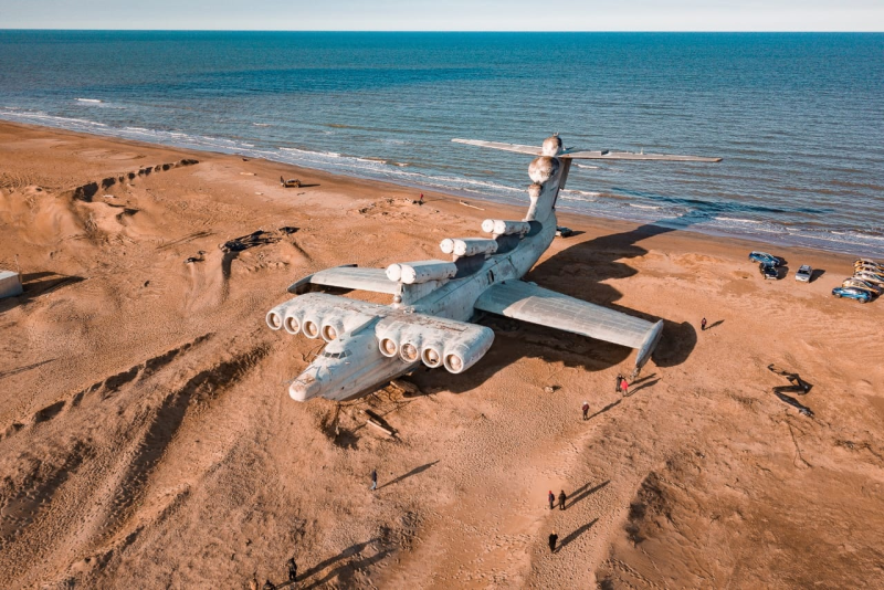 Лунь экраноплан в Дербенте