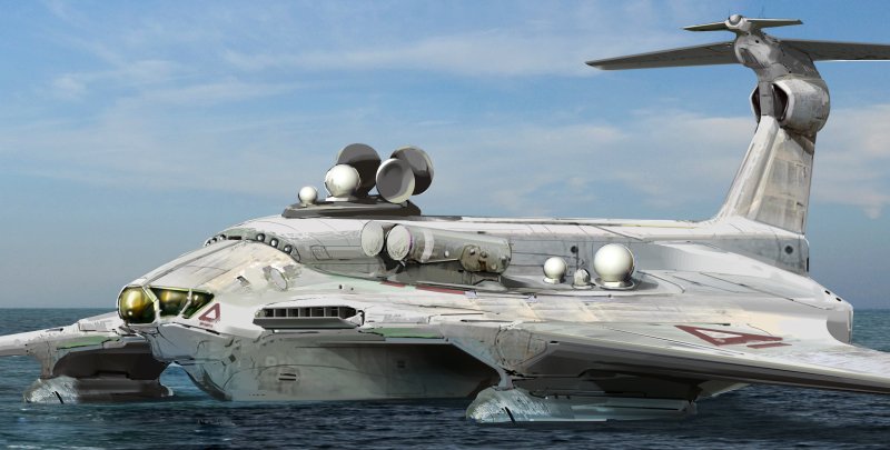 Экраноплан Орлан 2027