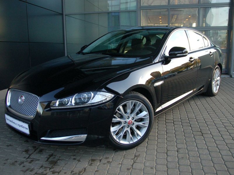 Ягуар XF 2008 черный