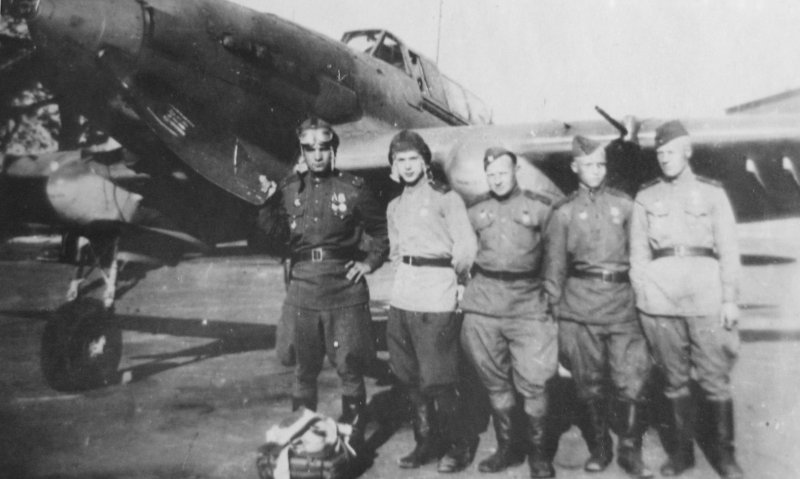 Летчики штурмовики ил-2 ВОВ