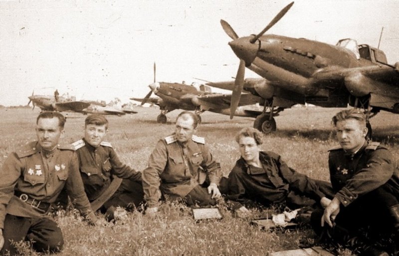 Военные летчики в ВОВ 1941-1945