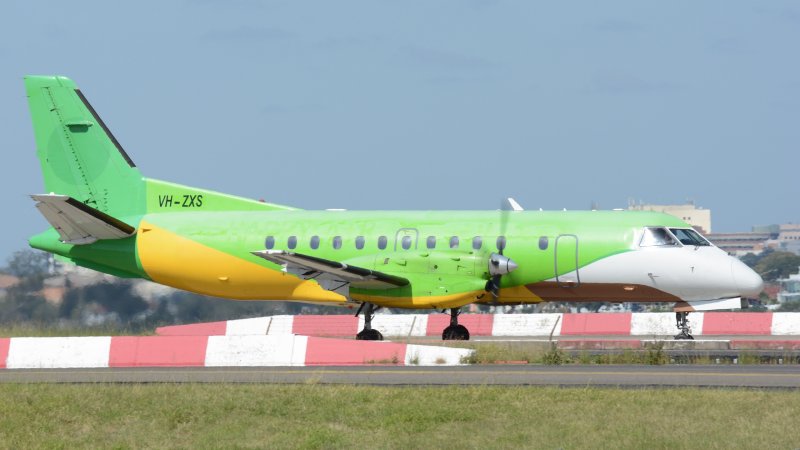 Самолёт Saab 340b салон