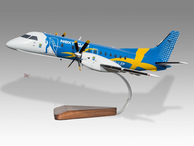 Модель самолёта Saab 340