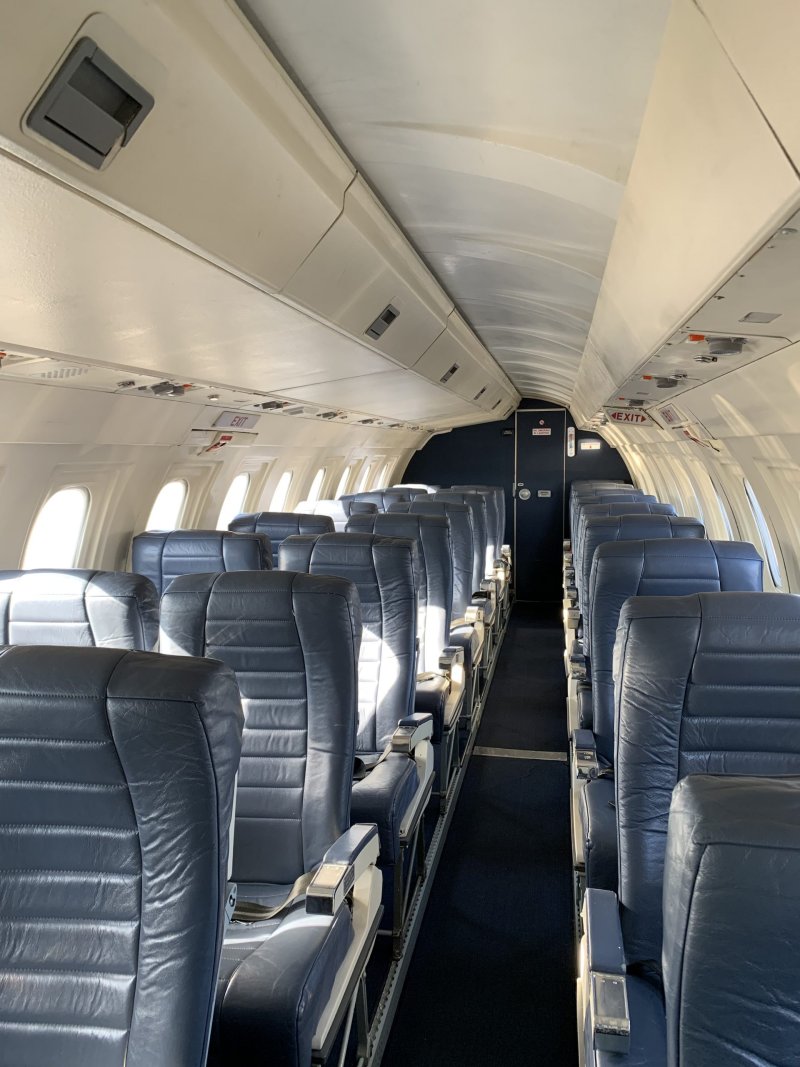Saab 340 кабина