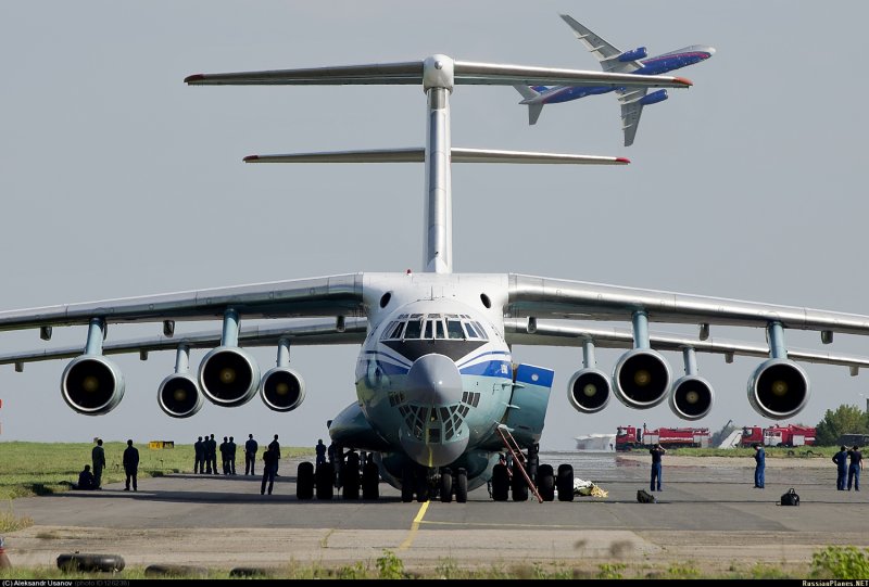 Ил-76мд-90а реверс