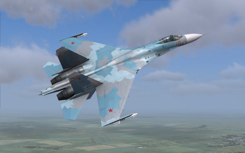 Самолет Су 27