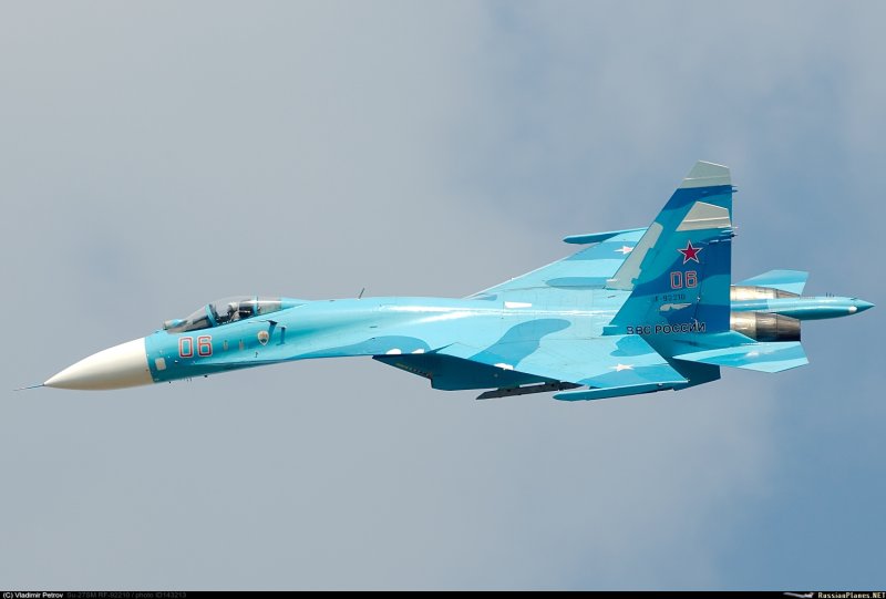 Су-27 сверхзвуковой самолёт