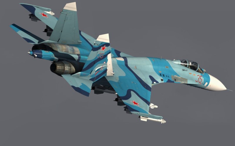 Камуфляж Су-27 Flanker