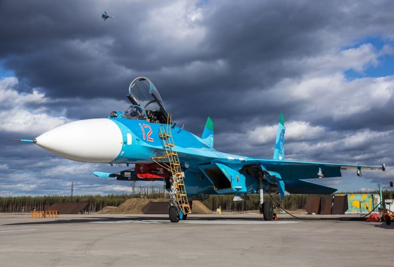 Су-27 реактивный самолёт