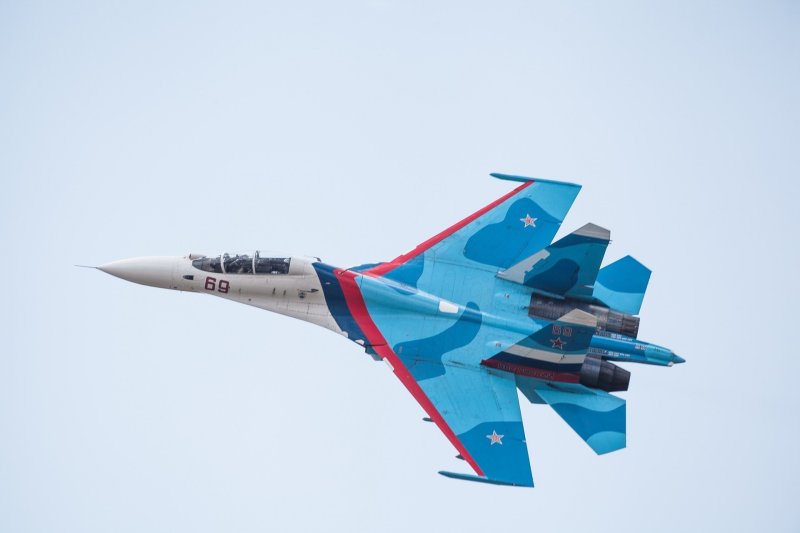 Су-27 реактивный самолёт