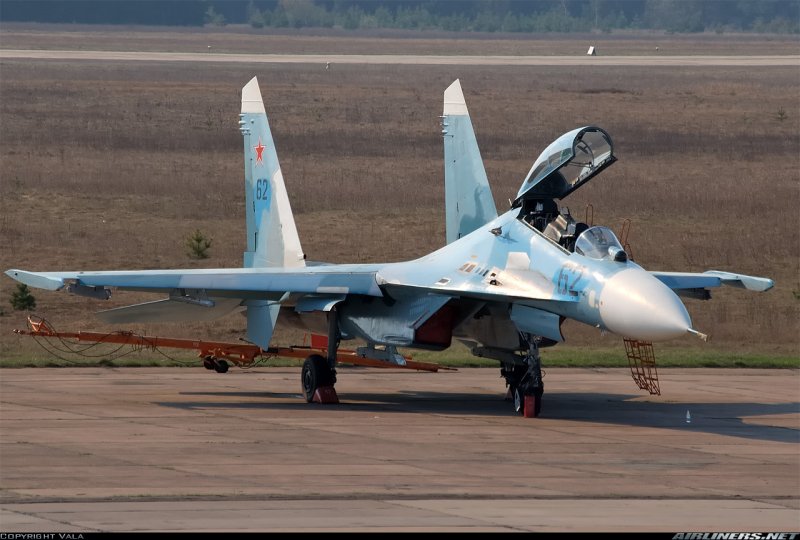 Су-27 реактивный самолёт