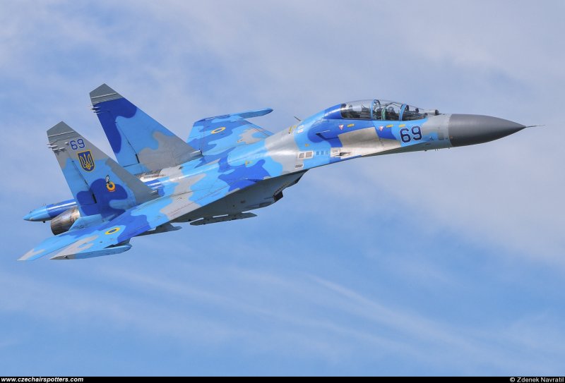 Су27 голубой цвет