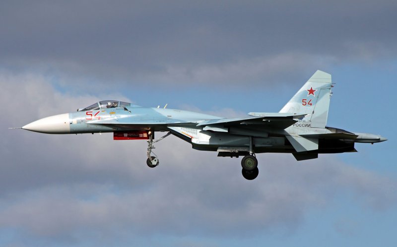 Су-27 сверхзвуковой самолёт