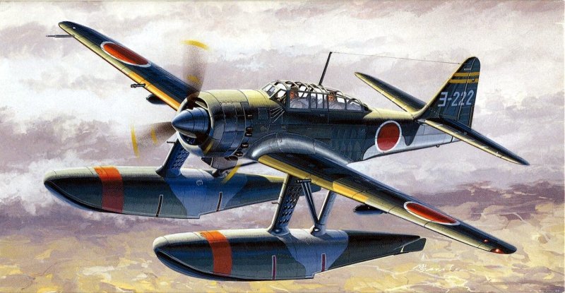 Самолёт Aichi e16a Zuiun