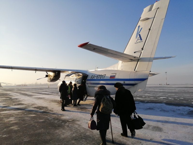 КРАСАВИА самолеты Томск-Красноярск