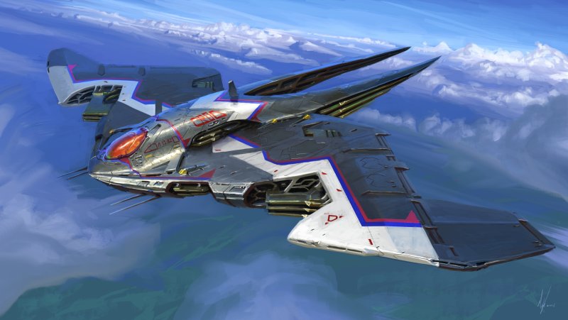 Стелс истребитель Star Citizen