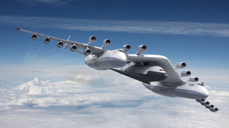 АН-225 Мрия кабина