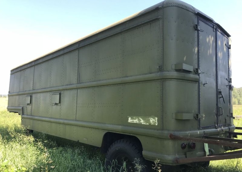 Кунг ОДАЗ 828 полуприцеп