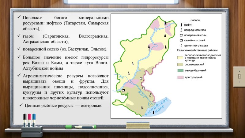 Полезные ископаемые Поволжья