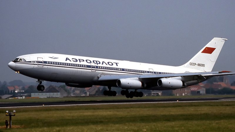 Самолет Аэрофлот ил 86