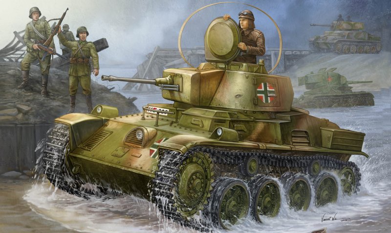 Hungarian Light Tank 38m Toldi i(a20)