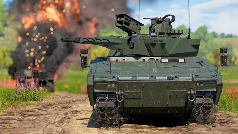 Шведская БМП cv9040