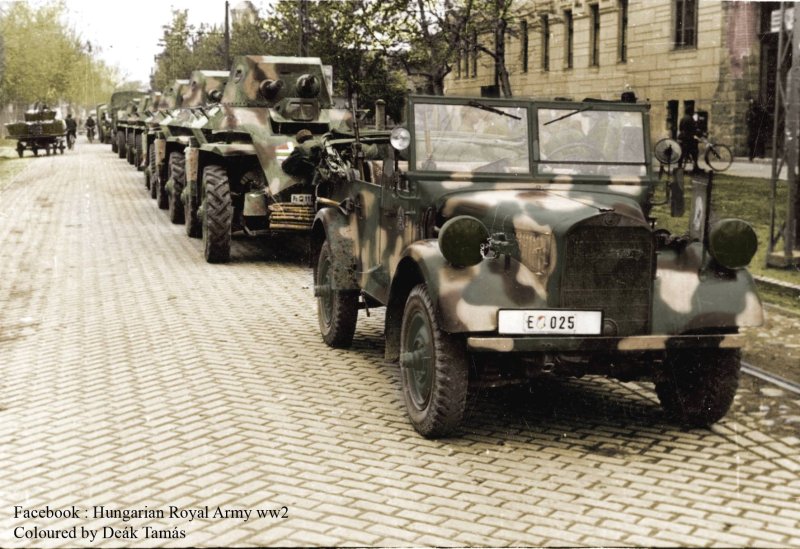 Румынский военный автомобиль