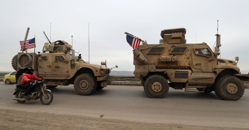 Бронеавтомобили США В Сирии