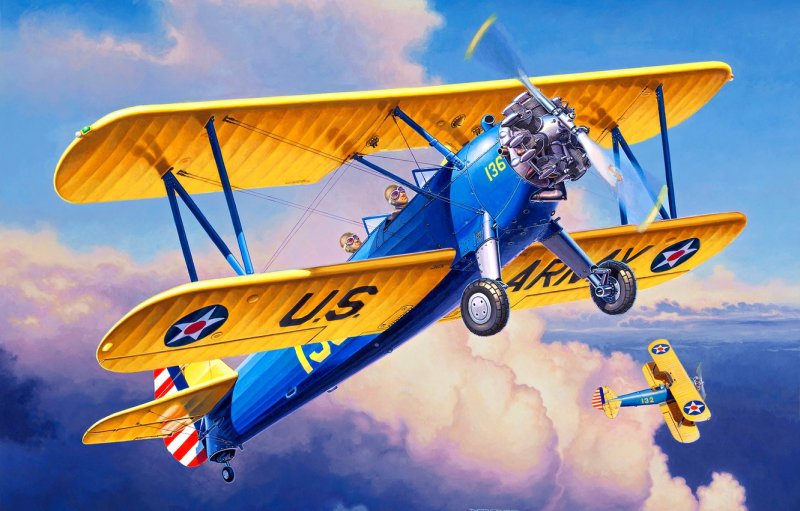 Самолет Stearman pt-17 Kaydet