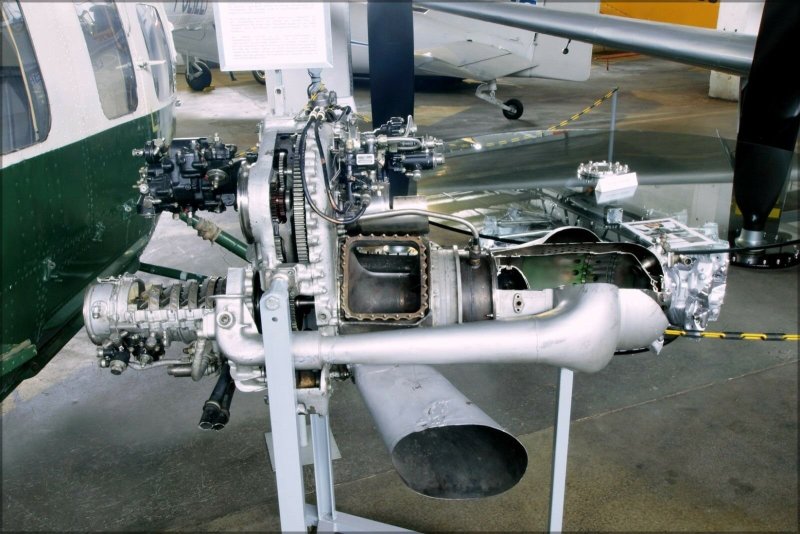 Двигатель ГТД-350 от вертолета ми - 2