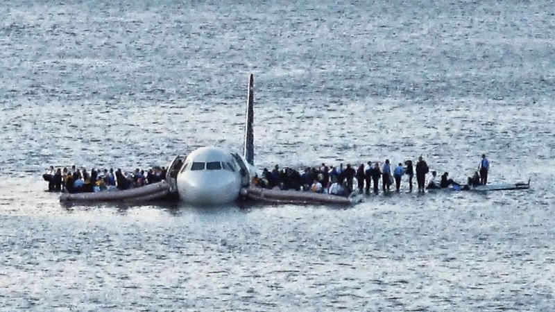 Аварийная посадка a320 на Гудзон