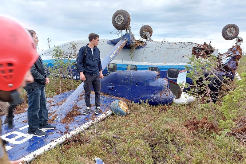 Авария АН-28 В Томской области