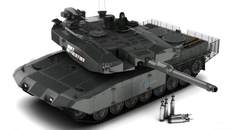 MBT Leopard 2a4 Revolution