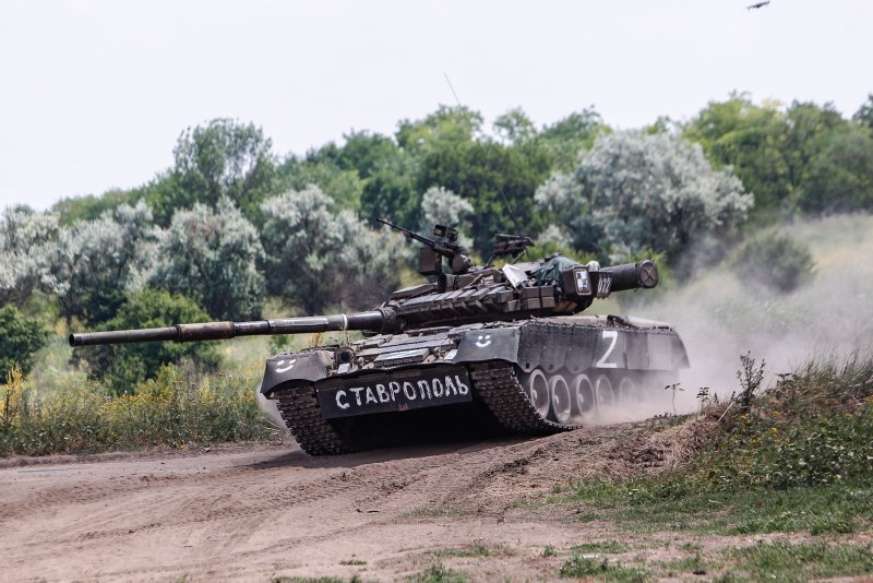 Т-80бв на Донбассе