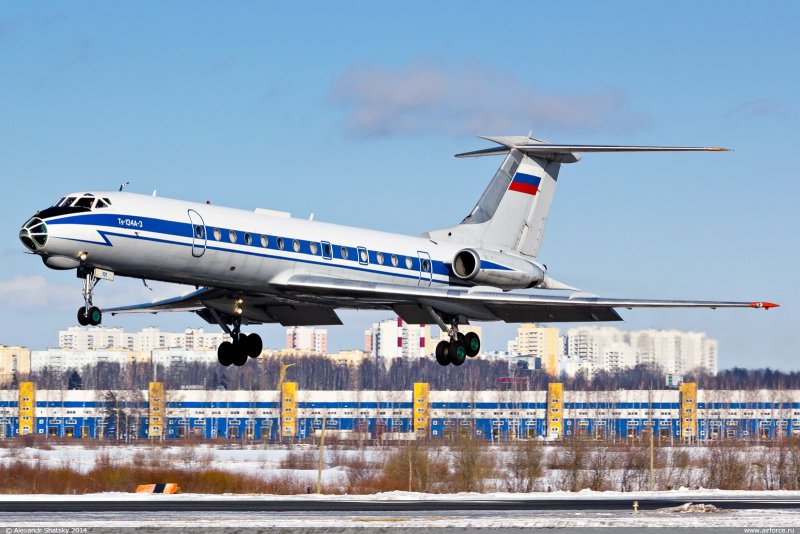 Самолет ту 134б